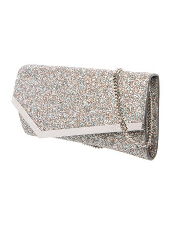Jimmy Choo Glitter Clutch