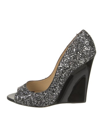Jimmy Choo Glitter Pumps