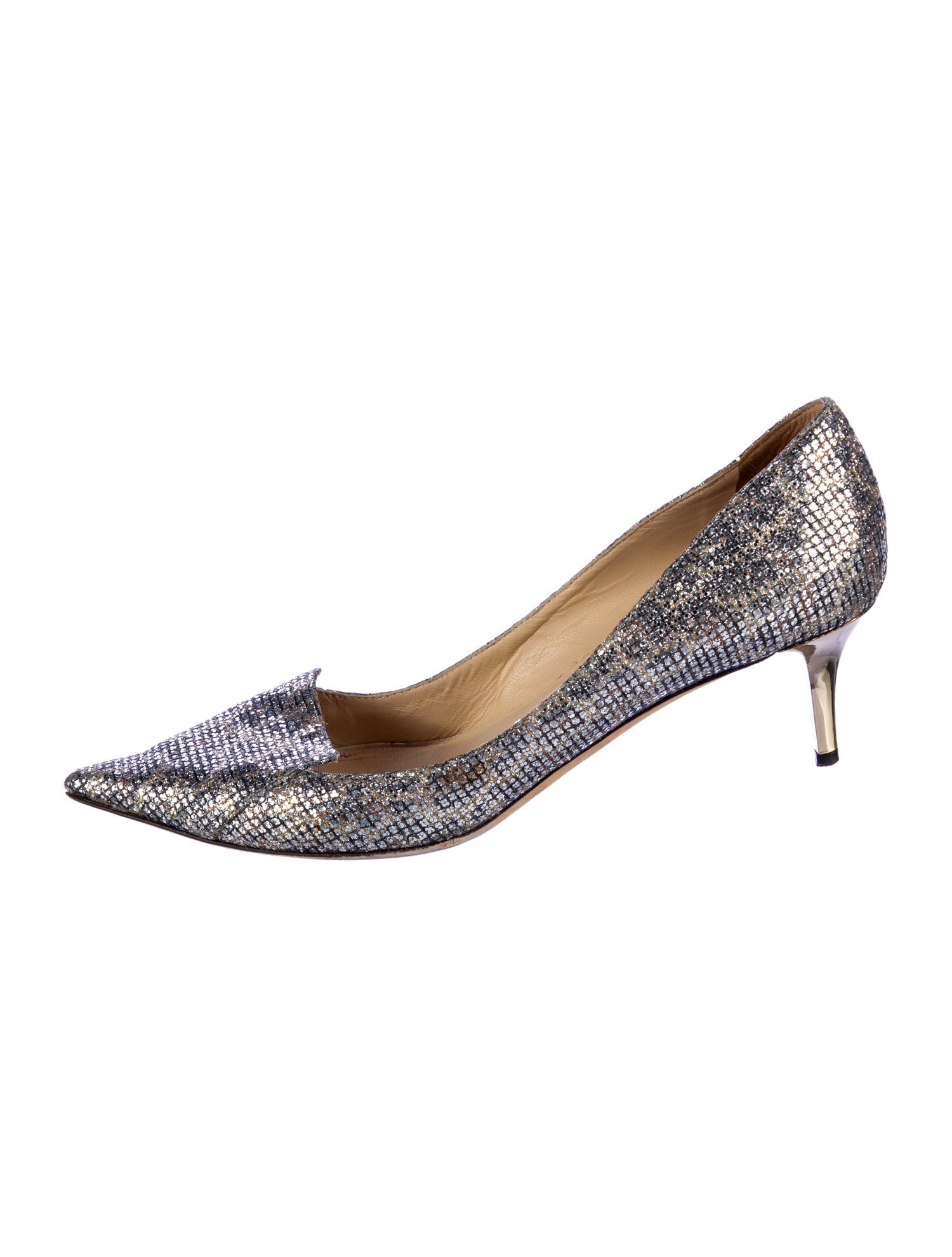 Jimmy Choo Glitter Pumps