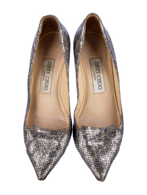 Jimmy Choo Glitter Pumps