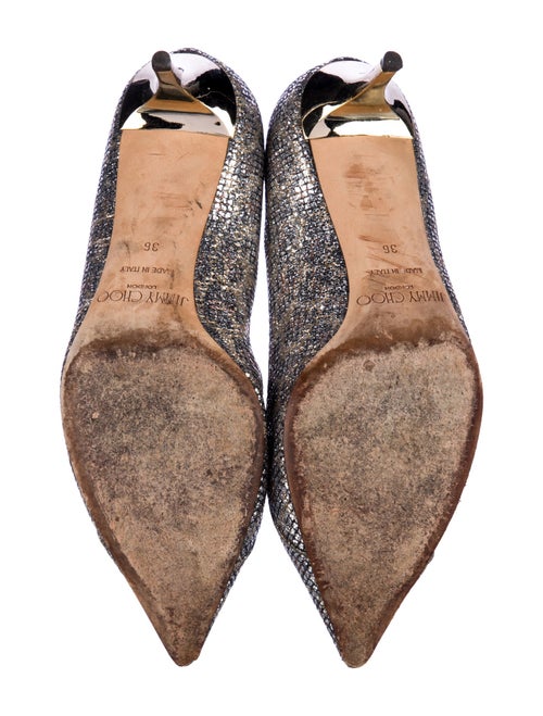 Jimmy Choo Glitter Pumps