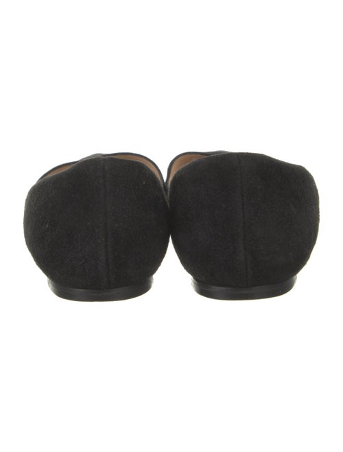 Jimmy Choo Suede D'Orsay Flats