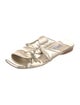 Jimmy Choo Leather Slides