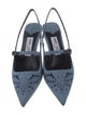 Jimmy Choo Denim Slingback Pumps