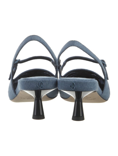 Jimmy Choo Denim Slingback Pumps