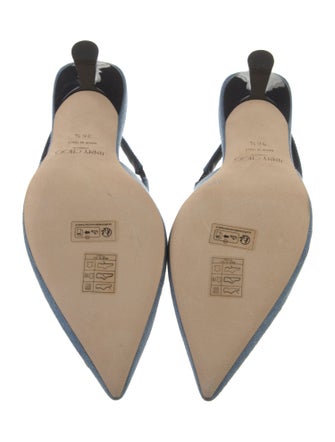 Jimmy Choo Denim Slingback Pumps