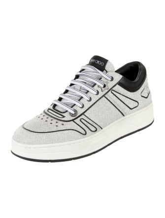 Jimmy Choo Glitter Glitter Accents Sneakers