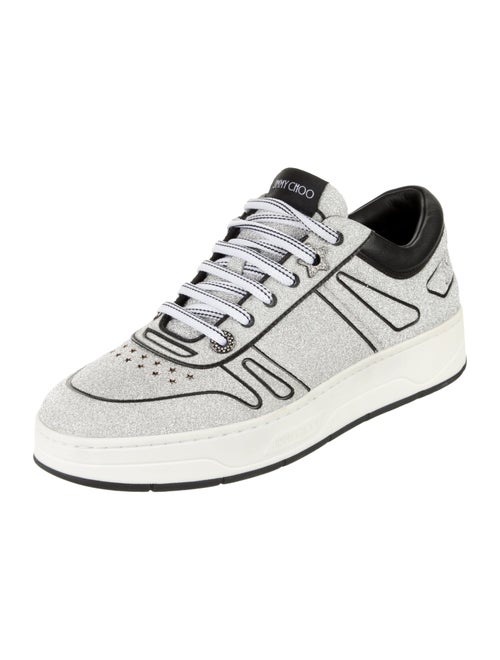 Jimmy Choo Glitter Glitter Accents Sneakers