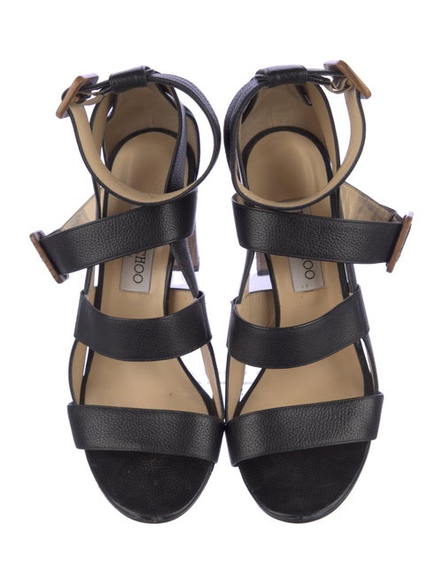 Jimmy Choo Leather Gladiator Sandals