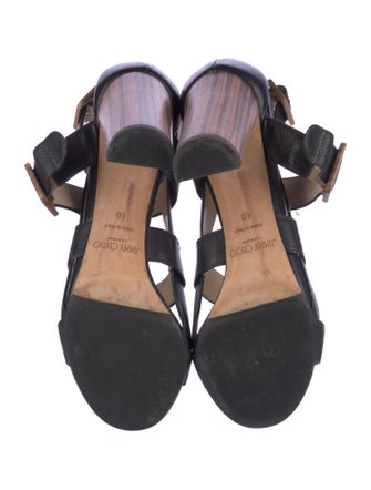 Jimmy Choo Leather Gladiator Sandals