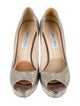 Jimmy Choo Glitter Glitter Accents Pumps