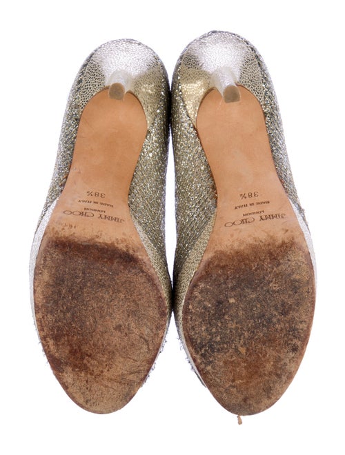 Jimmy Choo Glitter Glitter Accents Pumps