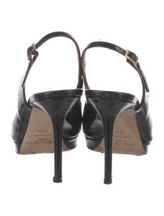 Jimmy Choo Patent Leather Slingback Pumps