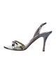 Jimmy Choo Leather Slingback Sandals