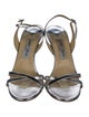 Jimmy Choo Leather Slingback Sandals