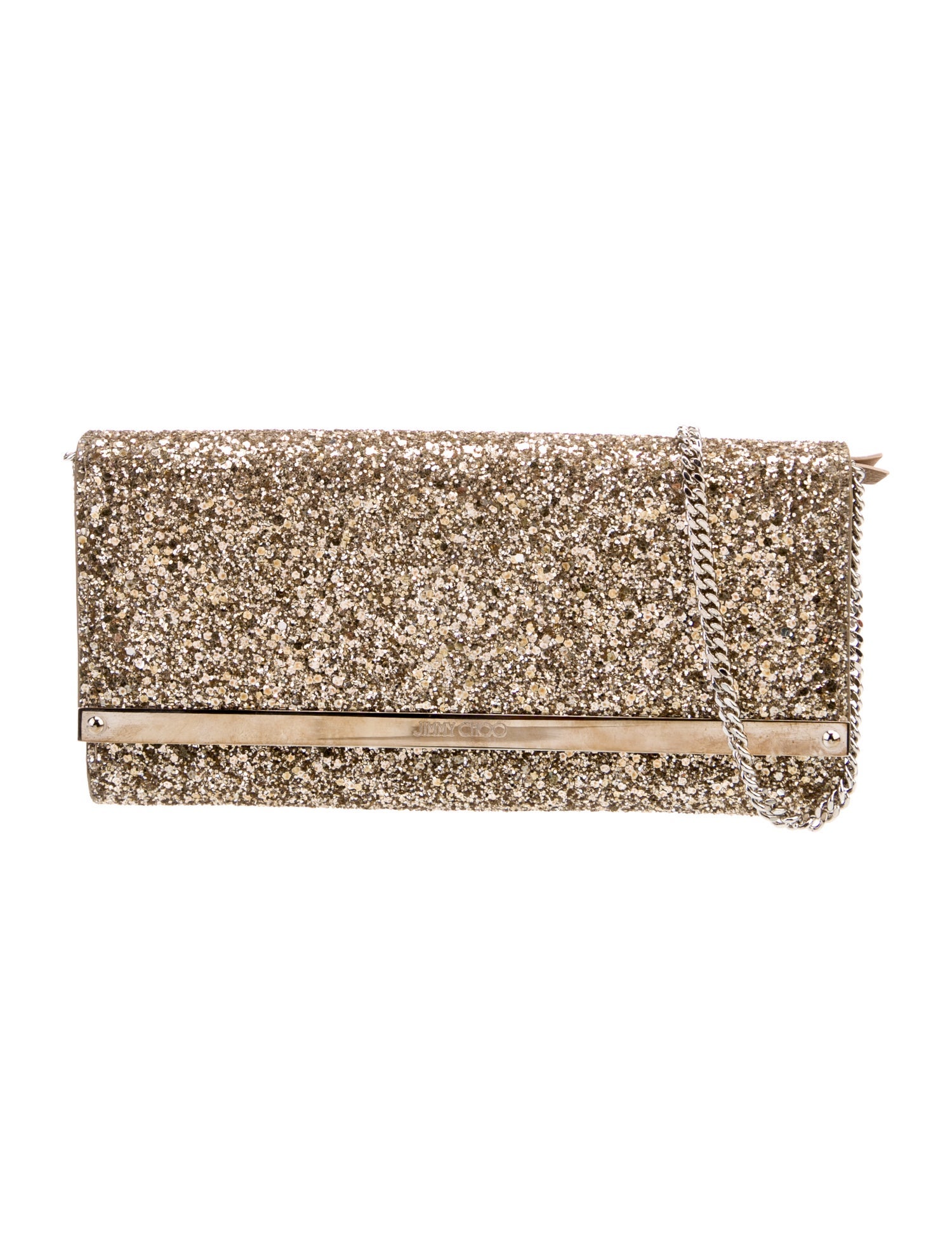 Jimmy Choo Glitter Shoulder Bag