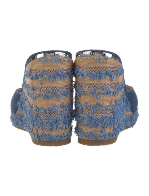 Jimmy Choo Denim Slides