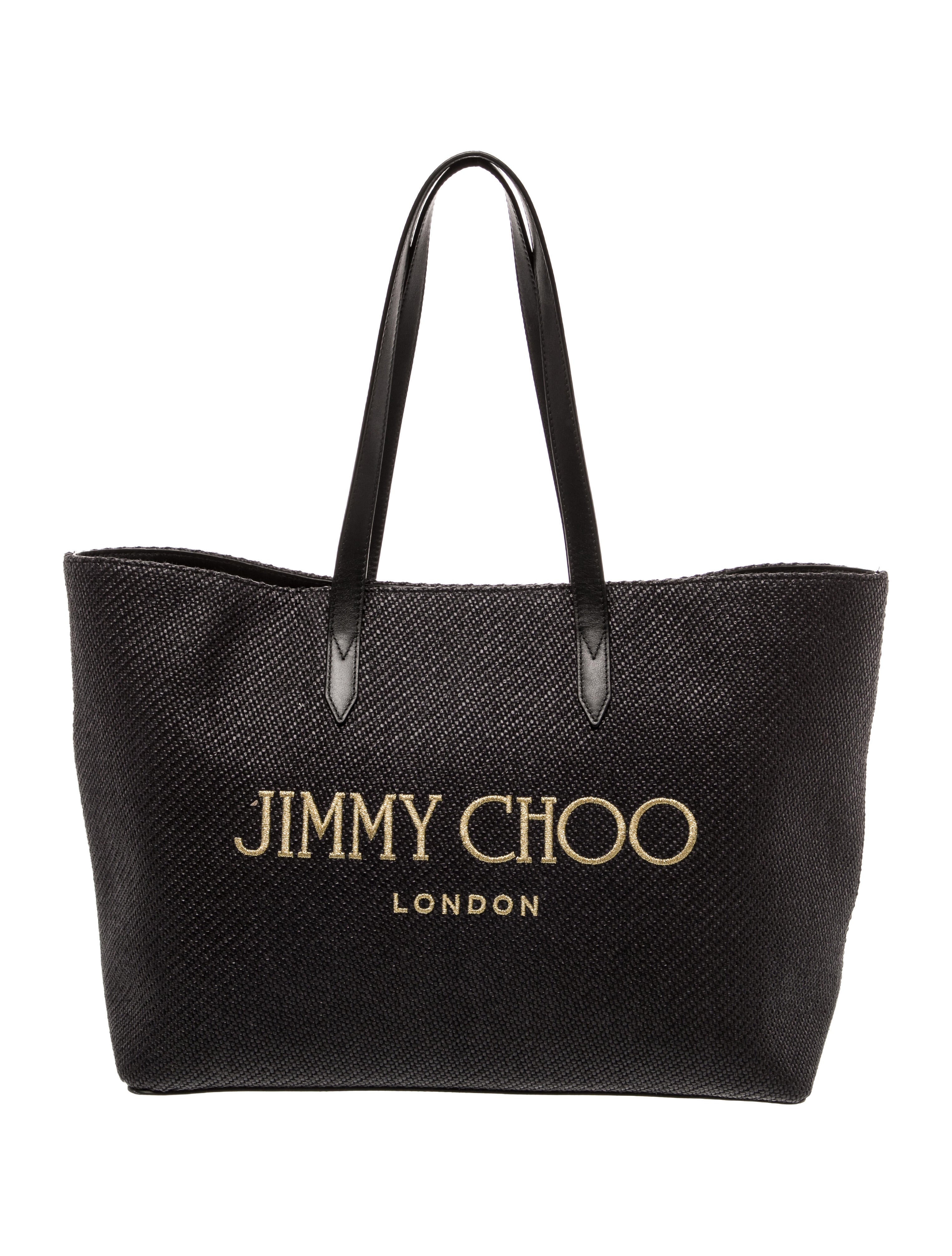 Jimmy Choo Straw Tote