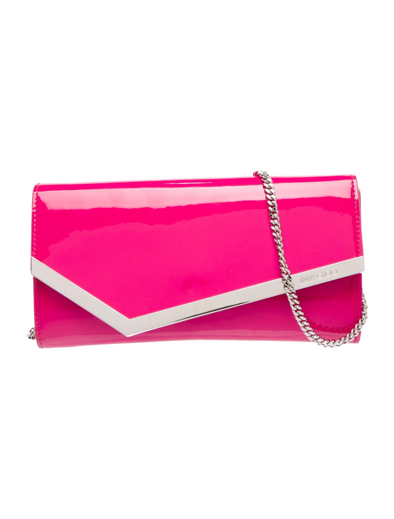 Jimmy Choo Patent Leather Clutch
