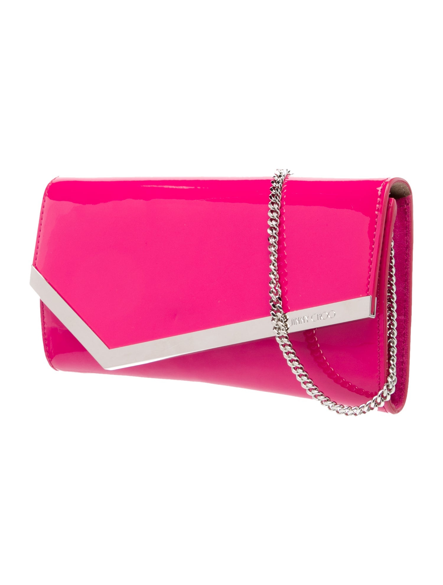 Jimmy Choo Patent Leather Clutch