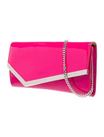 Jimmy Choo Patent Leather Clutch