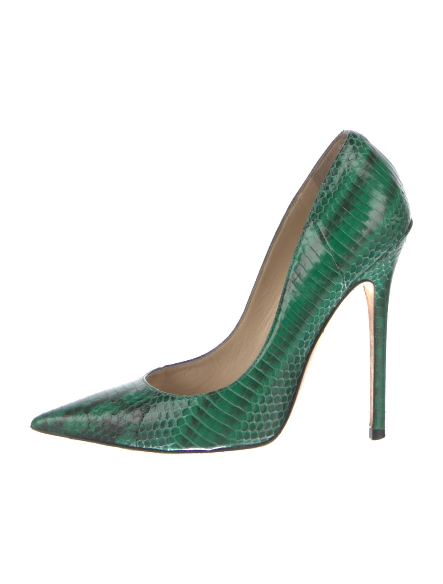Jimmy Choo Snakeskin Animal Print Pumps