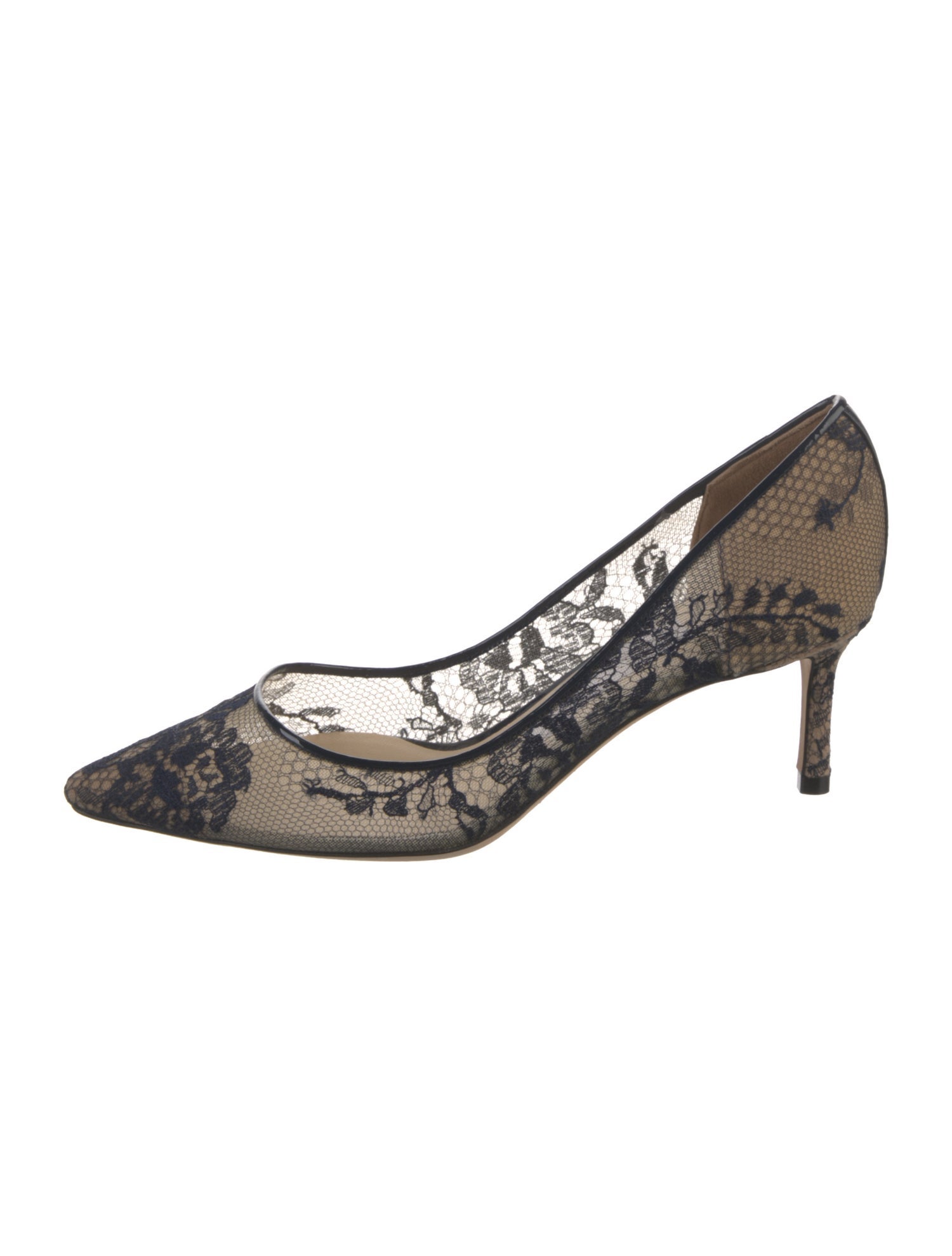 Jimmy Choo Lace Lace Pattern Pumps w/ Tags