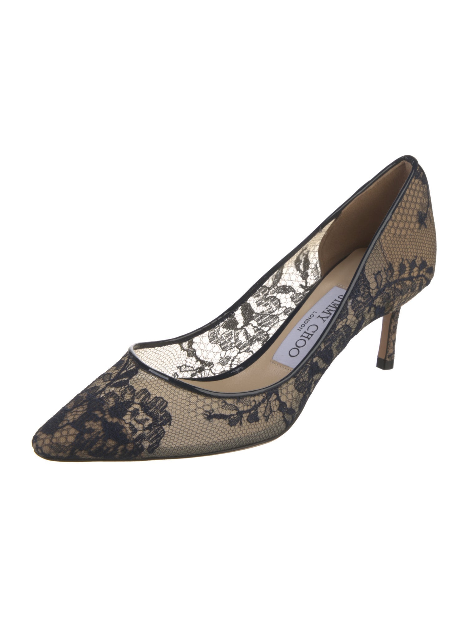 Jimmy Choo Lace Lace Pattern Pumps w/ Tags