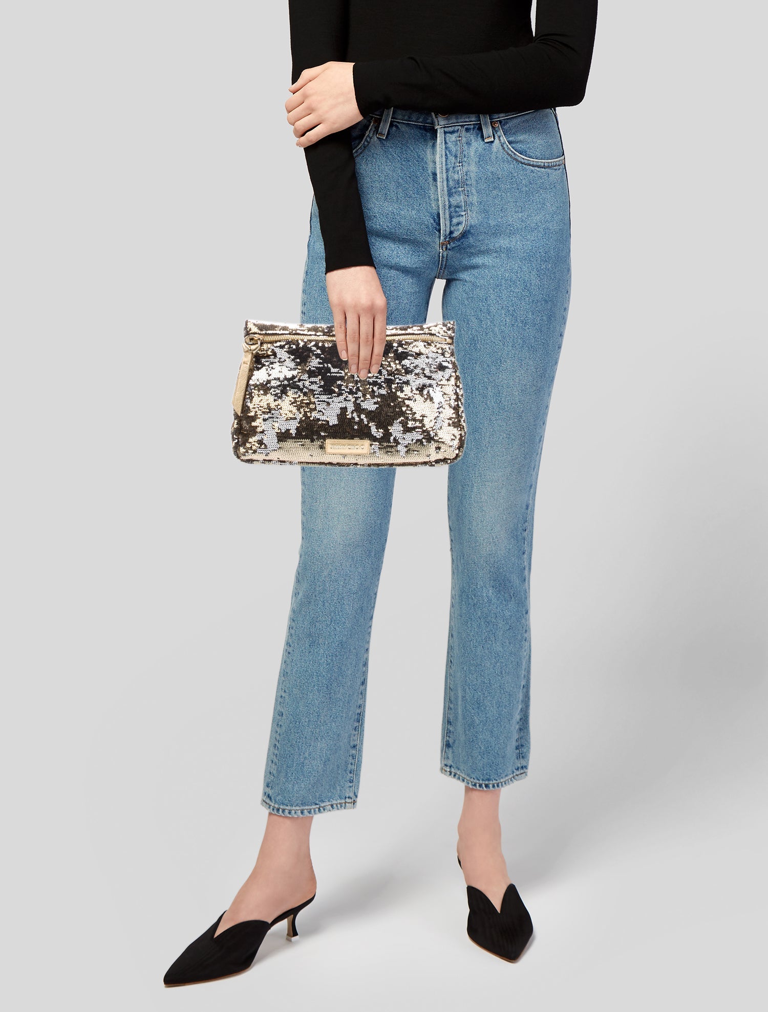 Jimmy Choo Sequins Evening Bag w/ Tags