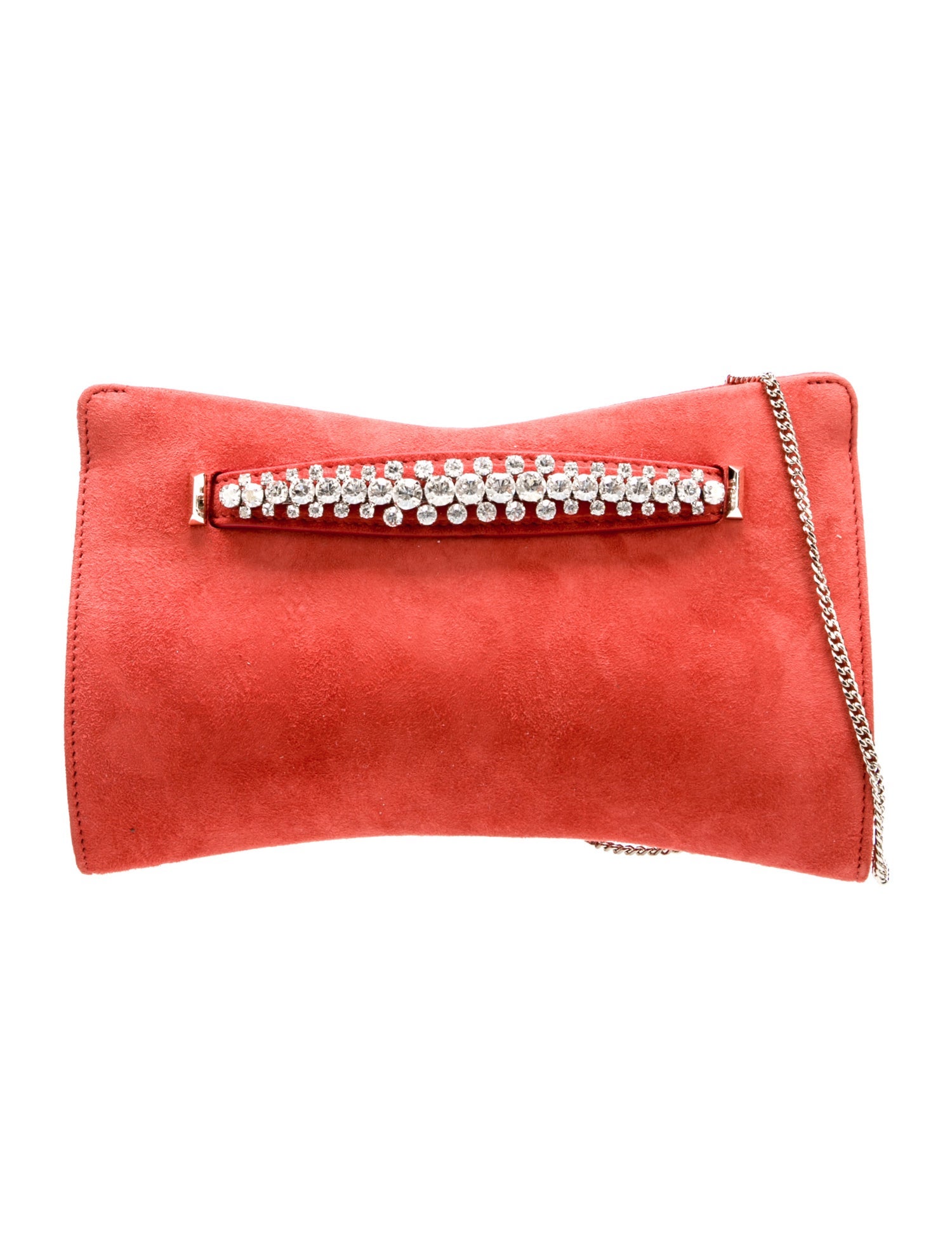 Jimmy Choo Suede Clutch
