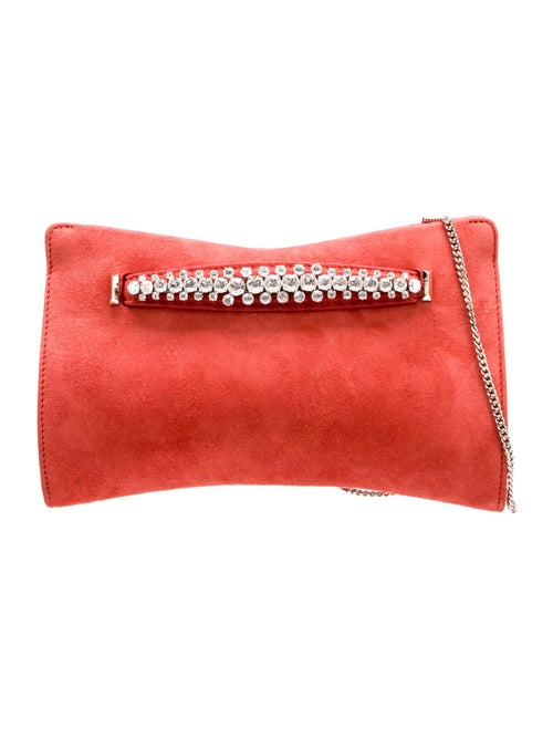 Jimmy Choo Suede Clutch