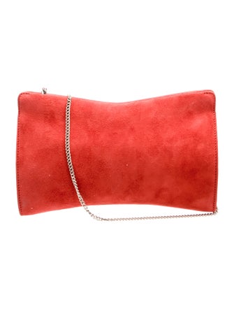 Jimmy Choo Suede Clutch