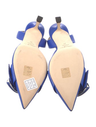 Jimmy Choo Leather Slingback Pumps
