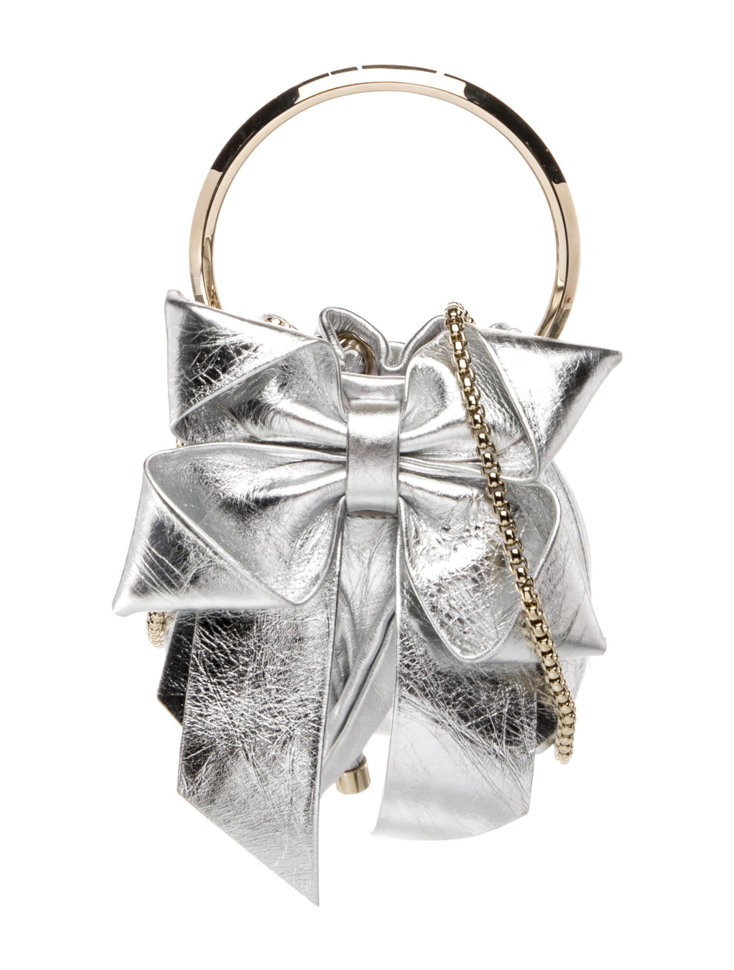 Jimmy Choo Leather Evening Bag