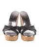 Jimmy Choo Leather Slides