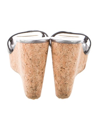 Jimmy Choo Leather Slides