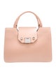 Jimmy Choo Leather Top Handle Bag