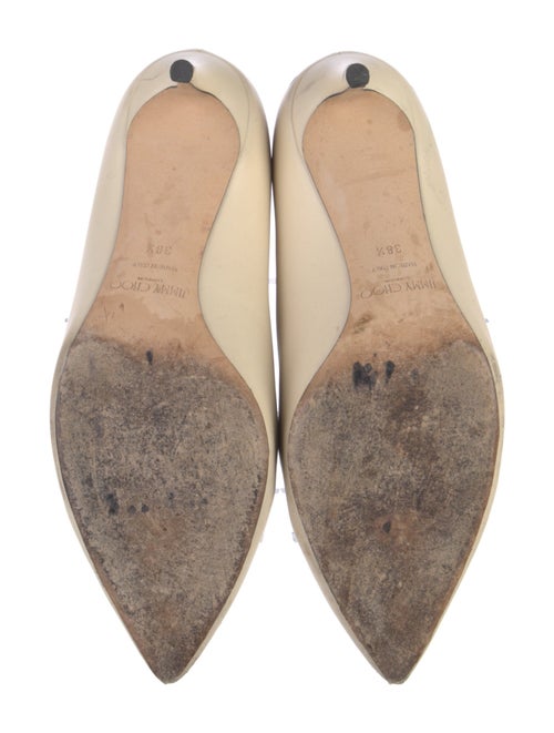 Jimmy Choo Leather Studded Accents Pumps