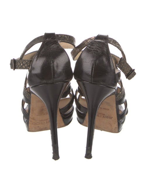 Jimmy Choo Leather Gladiator Sandals