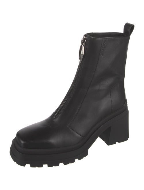 Jimmy Choo Leather Combat Boots