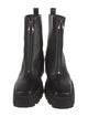 Jimmy Choo Leather Combat Boots