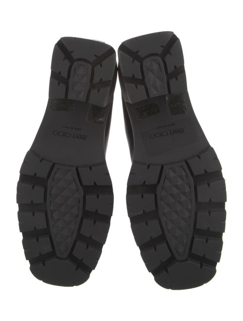 Jimmy Choo Leather Combat Boots