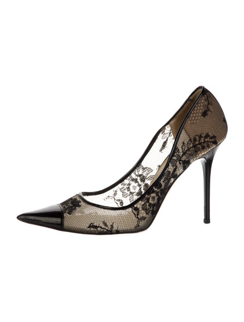 Jimmy Choo Lace Printed Pumps