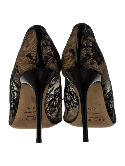 Jimmy Choo Lace Printed Pumps