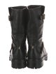 Jimmy Choo Leather Moto Boots