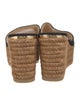Jimmy Choo Suede Braided Accents Espadrilles