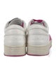 Jimmy Choo Leather Colorblock Pattern Sneakers