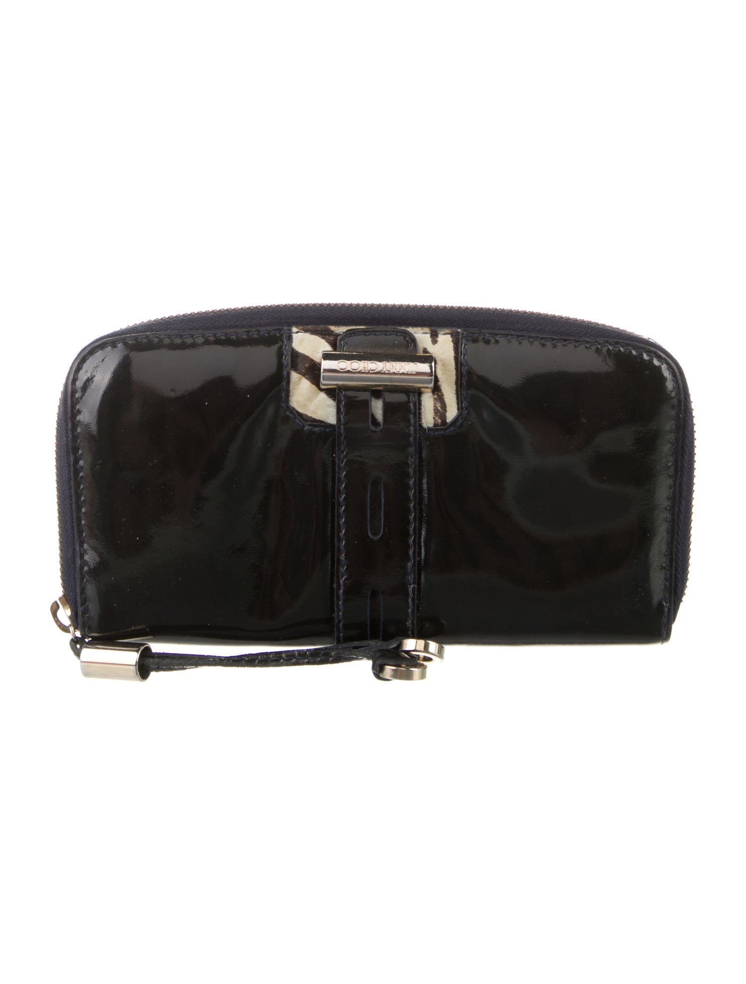 Jimmy Choo Patent Leather Wristlet