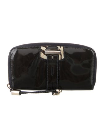 Jimmy Choo Patent Leather Wristlet