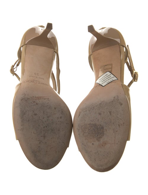 Jimmy Choo Patent Leather Sandals